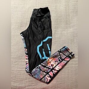 Feed Me Fight Me SnakeSkin Leggings